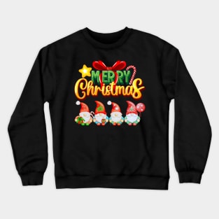 Merry Christmas - Gnome Family Christmas Crewneck Sweatshirt